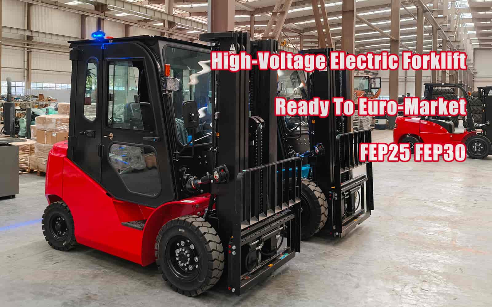 Высоковольтные электропогрузчики ZoNuo с литиевыми аккумуляторами отправляются в Европу, завоевывая признание на международном рынке