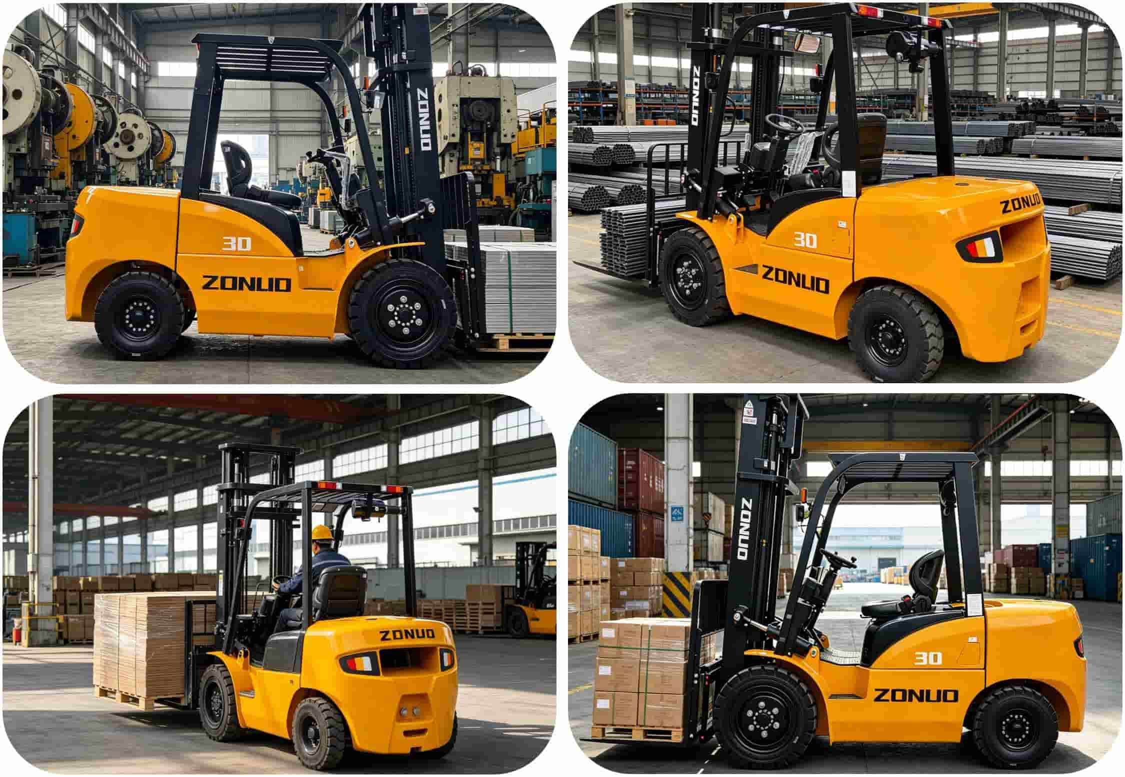 3000kg Small Ton Internal Combustion Forklift