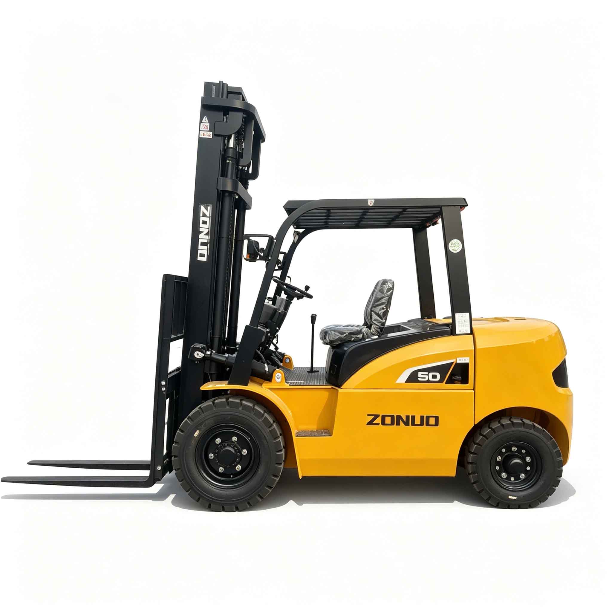 5 Ton High Lift Diesel Forklift Manufacturer
