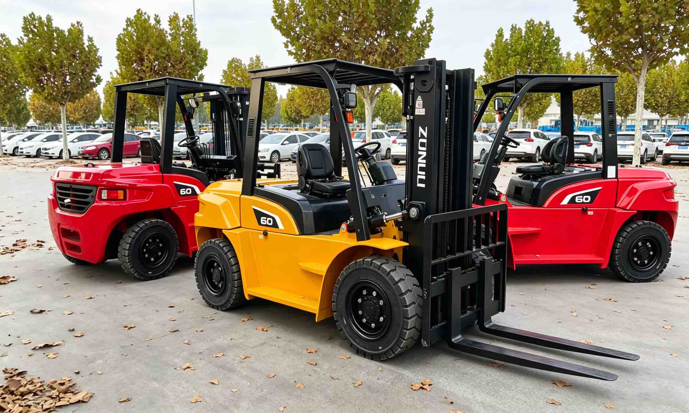 6 Ton Heavy Duty Port Diesel Forklift