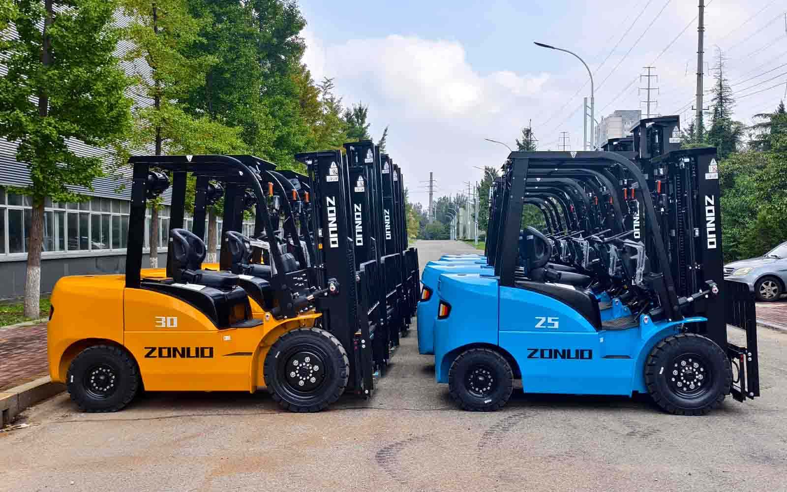 2.5 Ton Diesel Powered Forklift Manufacturer